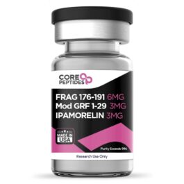 Fragmento 176-191 e Mod GRF 1-29 e mistura de Ipamorelin (12mg)